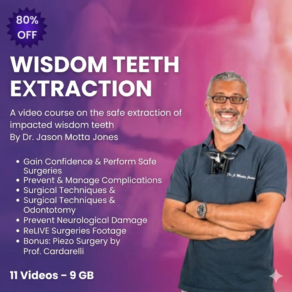 Safe Extraction of Impacted Wisdom Teeth: The Complete Video Course (Dr. Jason Motta Jones)